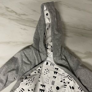 Organic cotton HONEST button up sweater